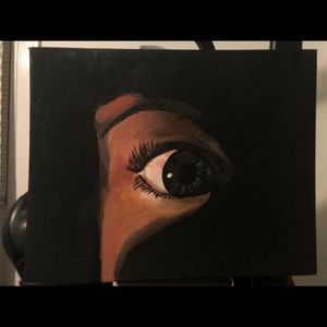 Eye in the Dark - ORIGINAL hand painting